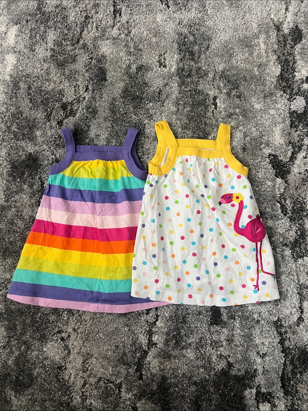 Carter's 2 Piece Baby Girl's 6 Months Dress Bundle